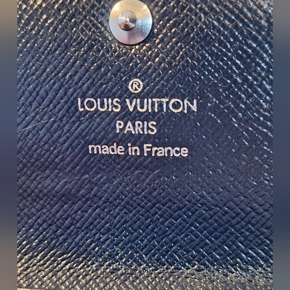 CLEAN 💥Unisex Louis Vuitton Damier Graphite Key Cles - Picture 9 of 15